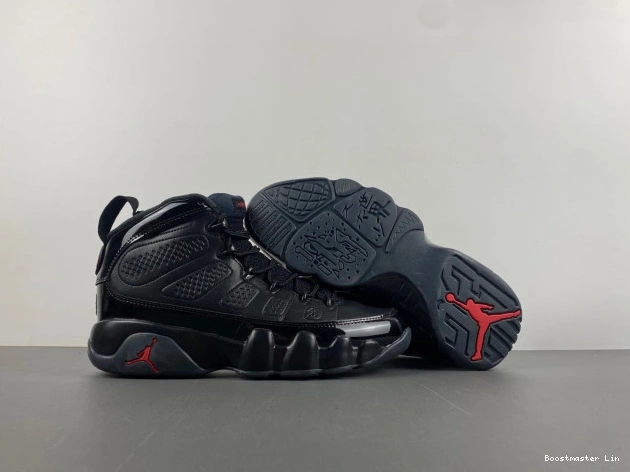 Boostmaster lin 9 Air Retro 302370-014 Bred Jordan Patent 0707